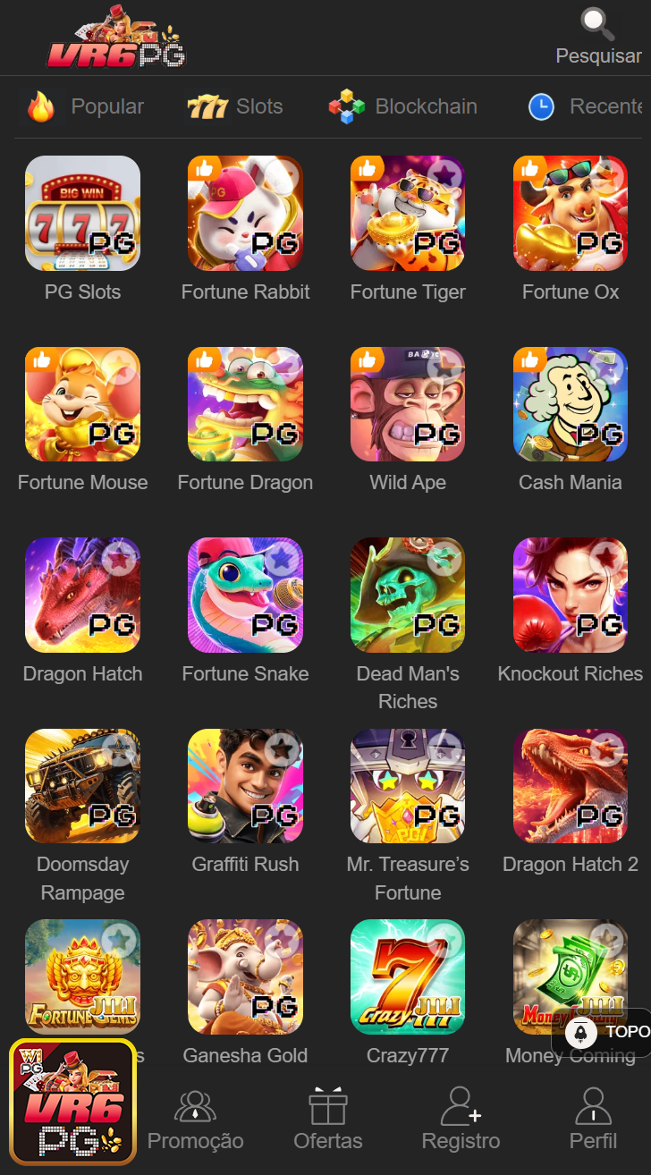 vr6pg.com acesse exclusivo jogo